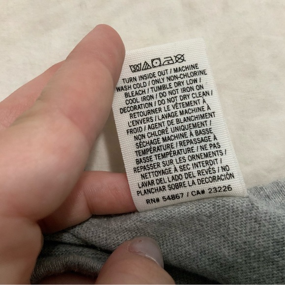 VS PINK Grey Sweater Shirt - Picture 6 of 6